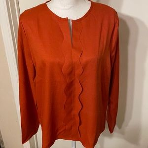Burnt Orange Blouse!